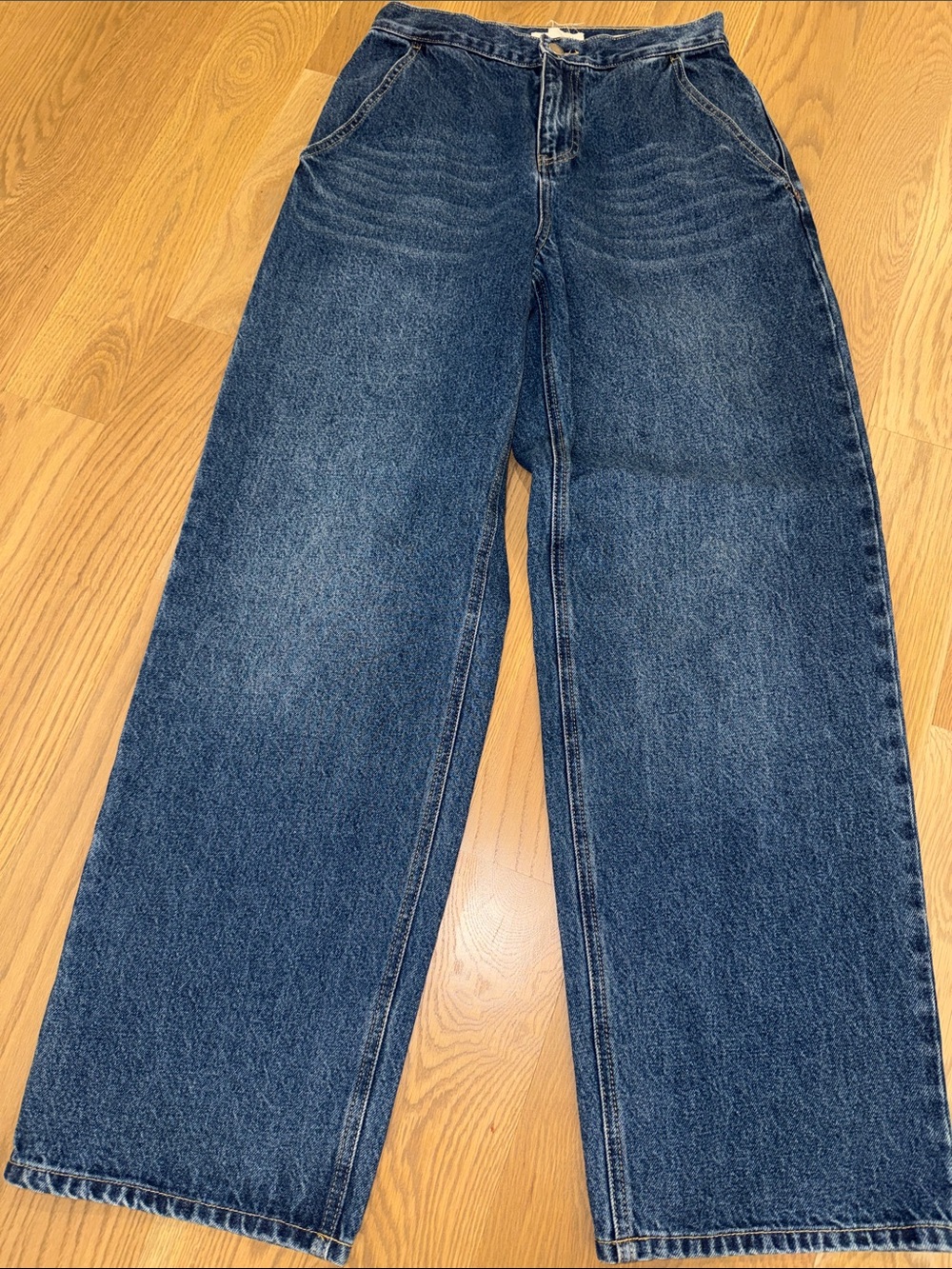 Basin + Range Wide Leg Denim Jeans